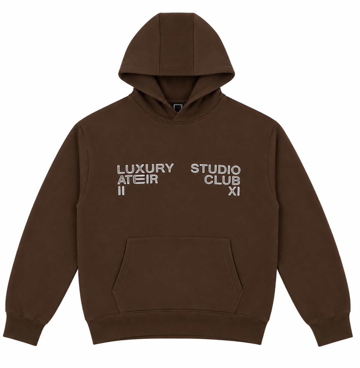 Luxury Studio Hoodie - Brown