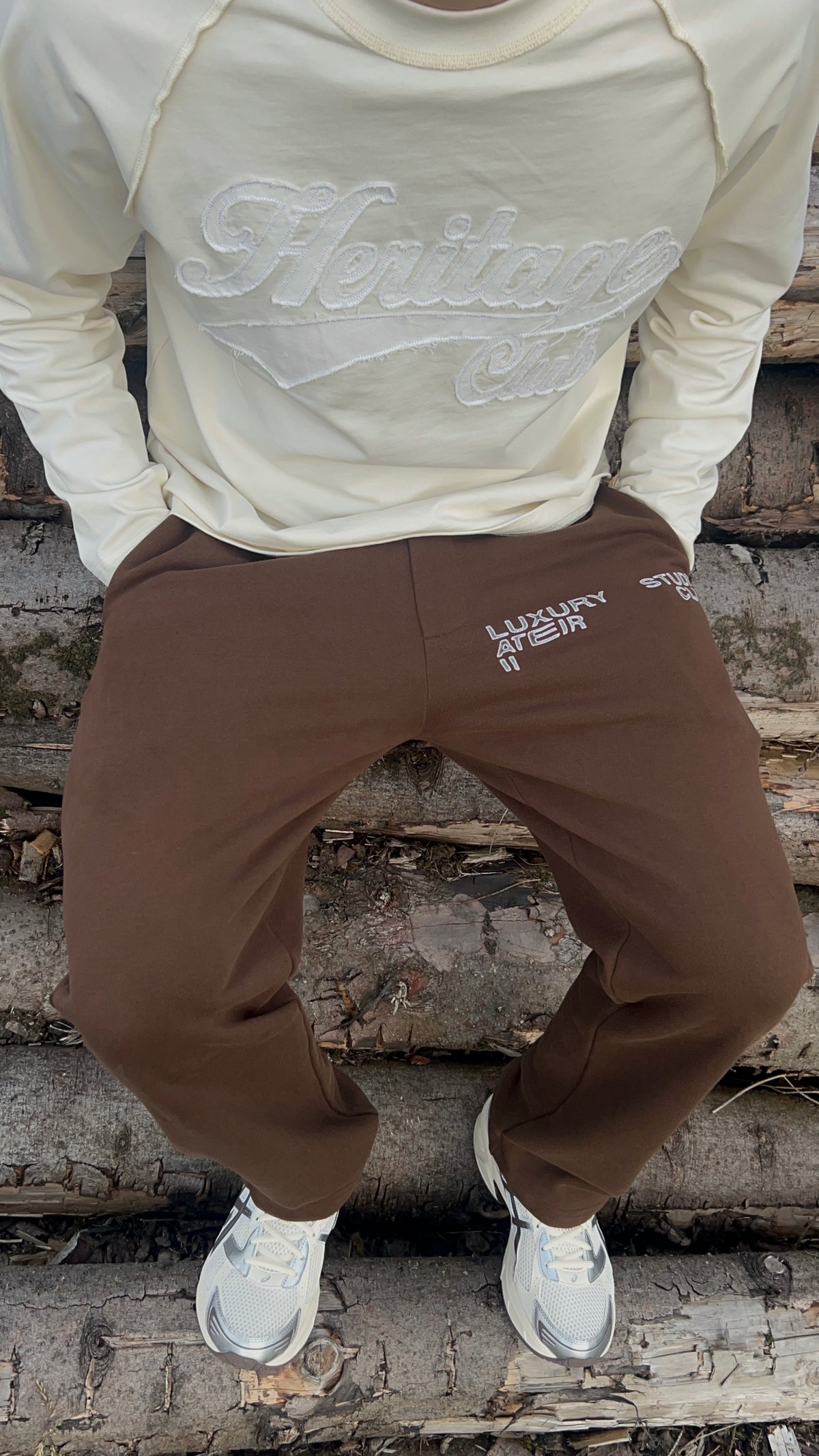 Heritage club longsleeve- Cream