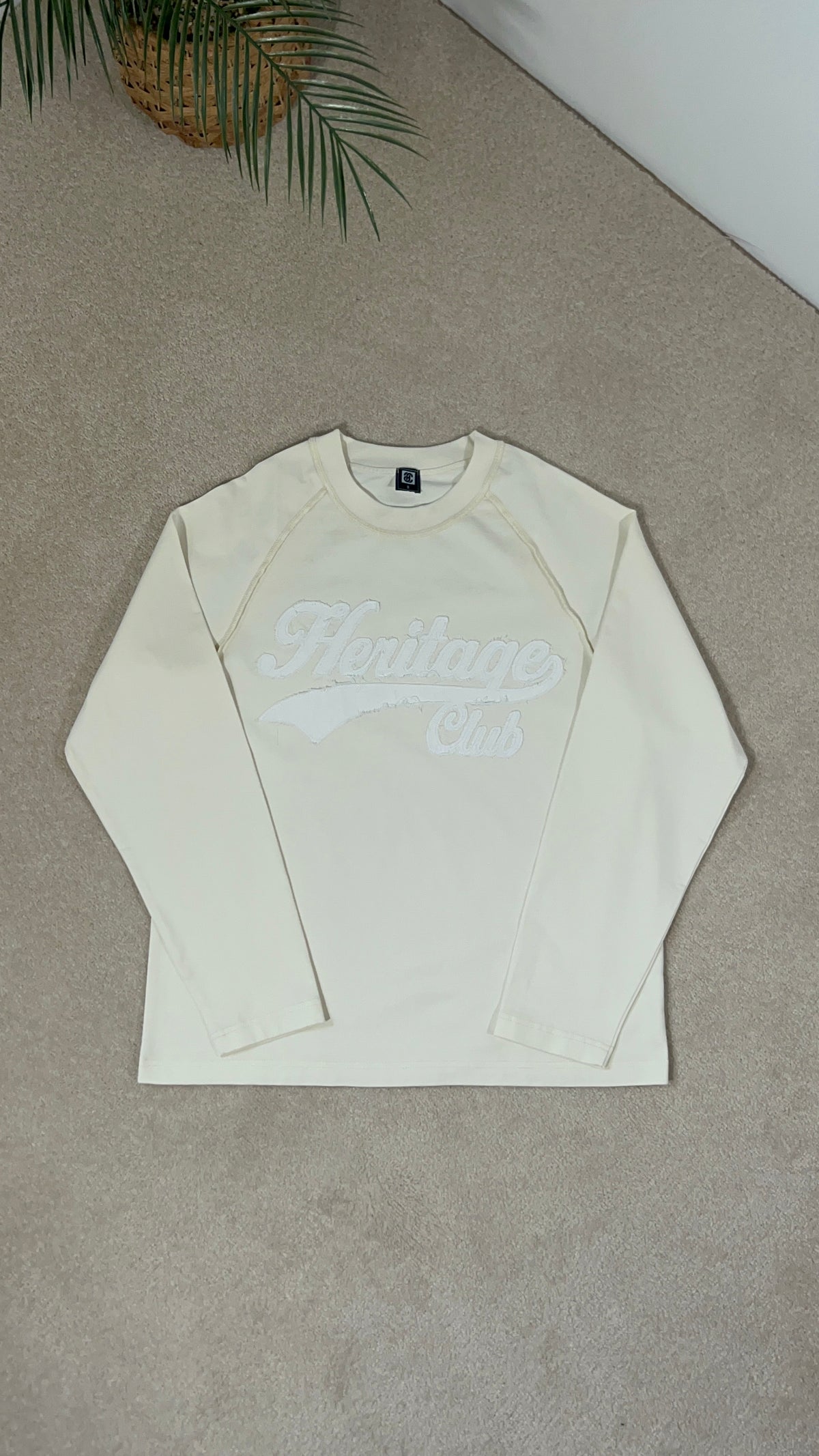Heritage club longsleeve- Cream