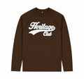 Heritage club longsleeve - Brown