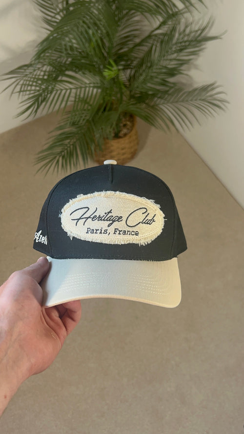 Heritage club cap - Black