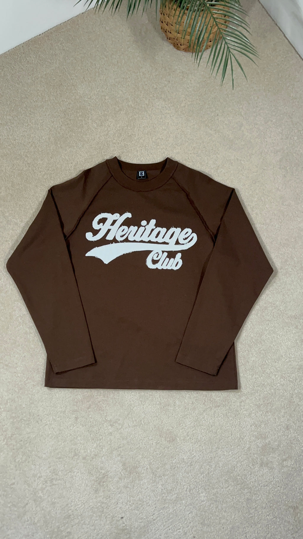 Heritage club longsleeve - Brown