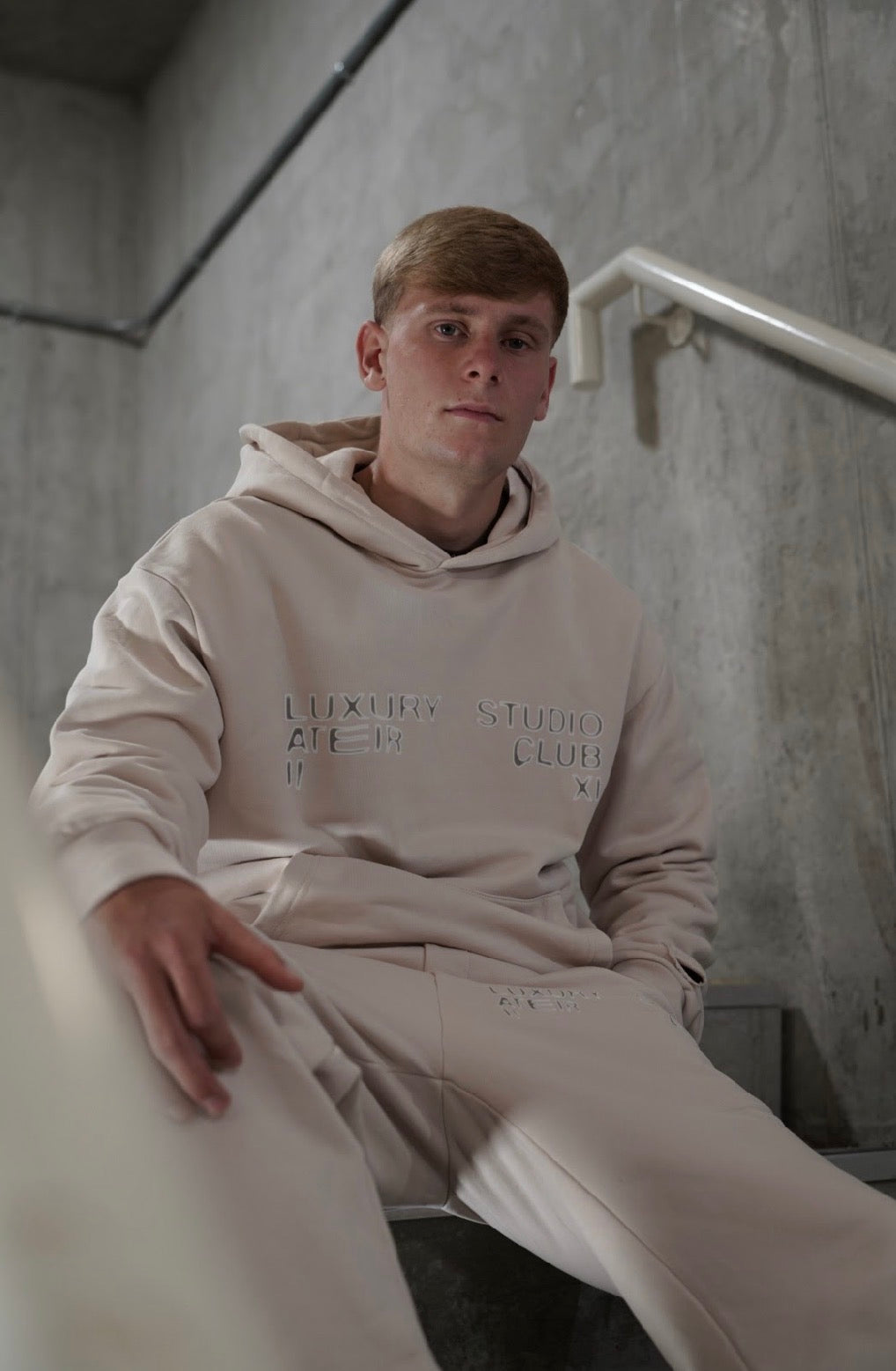 Luxury Studio Hoodie - Cream