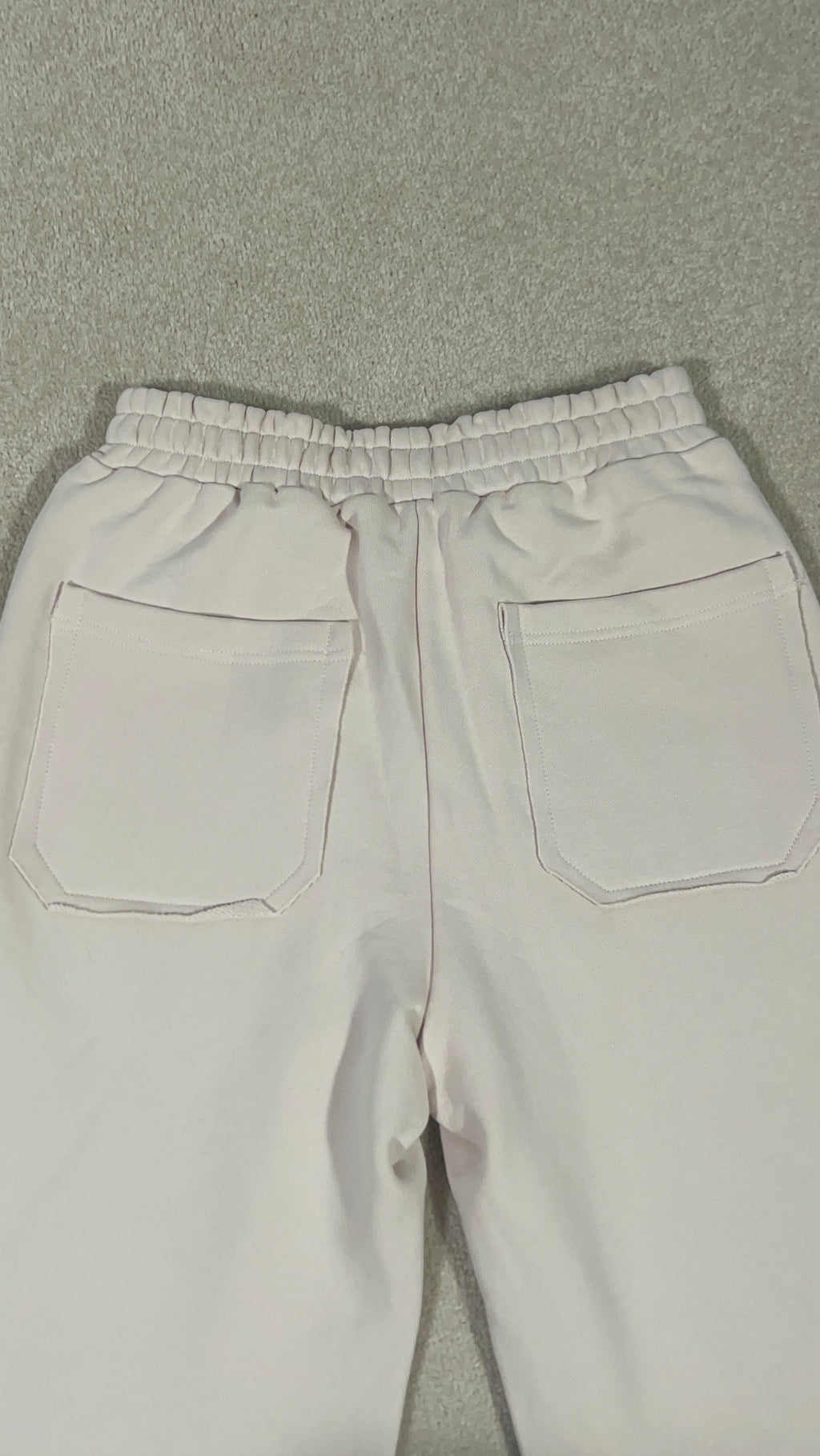 Luxury Studio Joggers - Cream