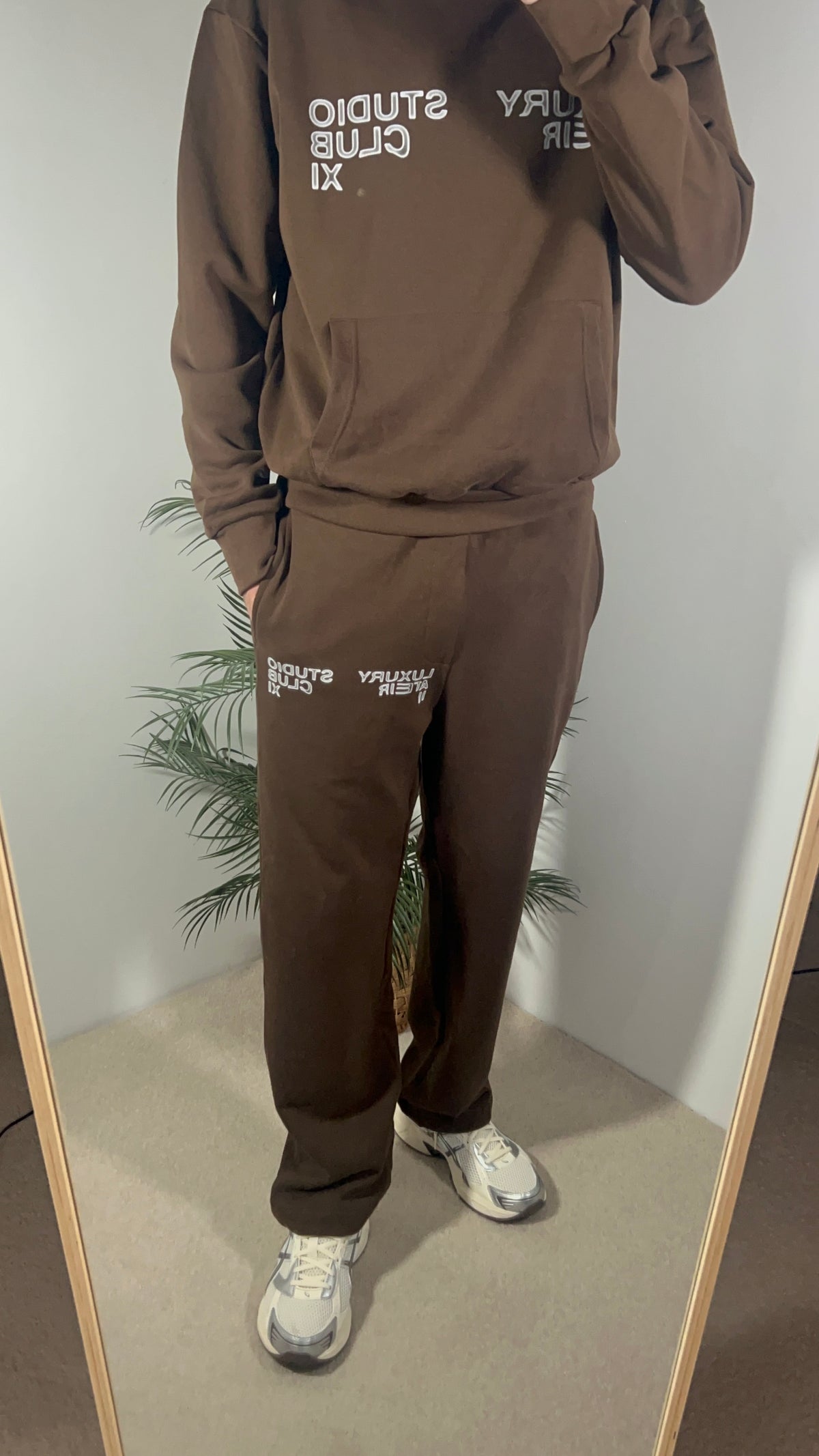 Luxury Studio Joggers - Brown