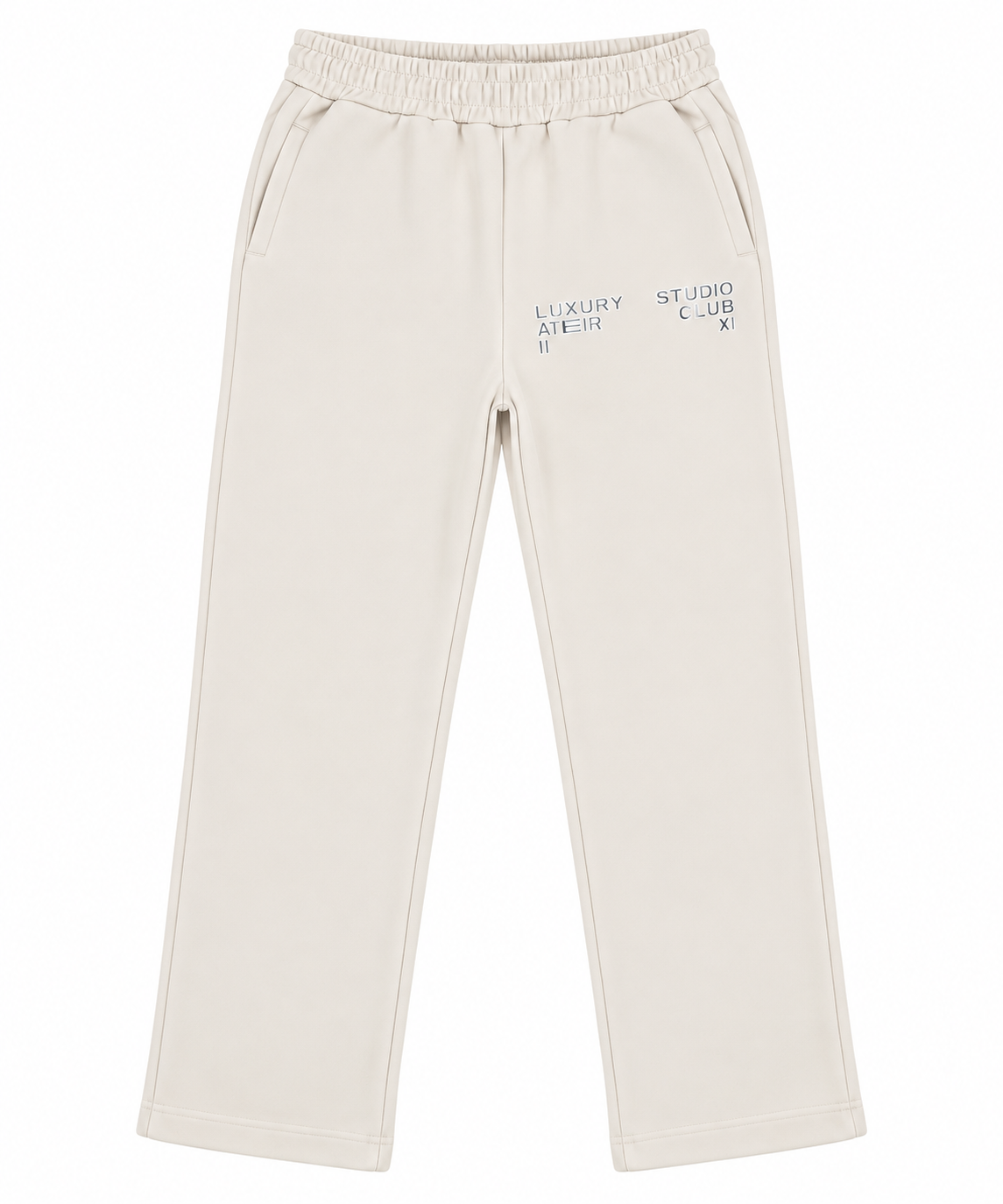 Luxury Studio Joggers - Cream