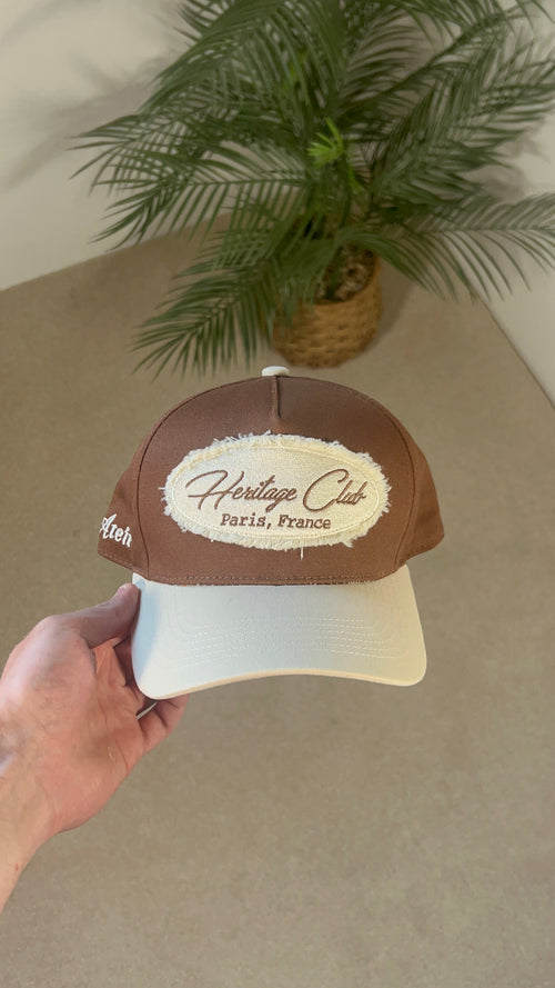 Heritage club cap - Brown