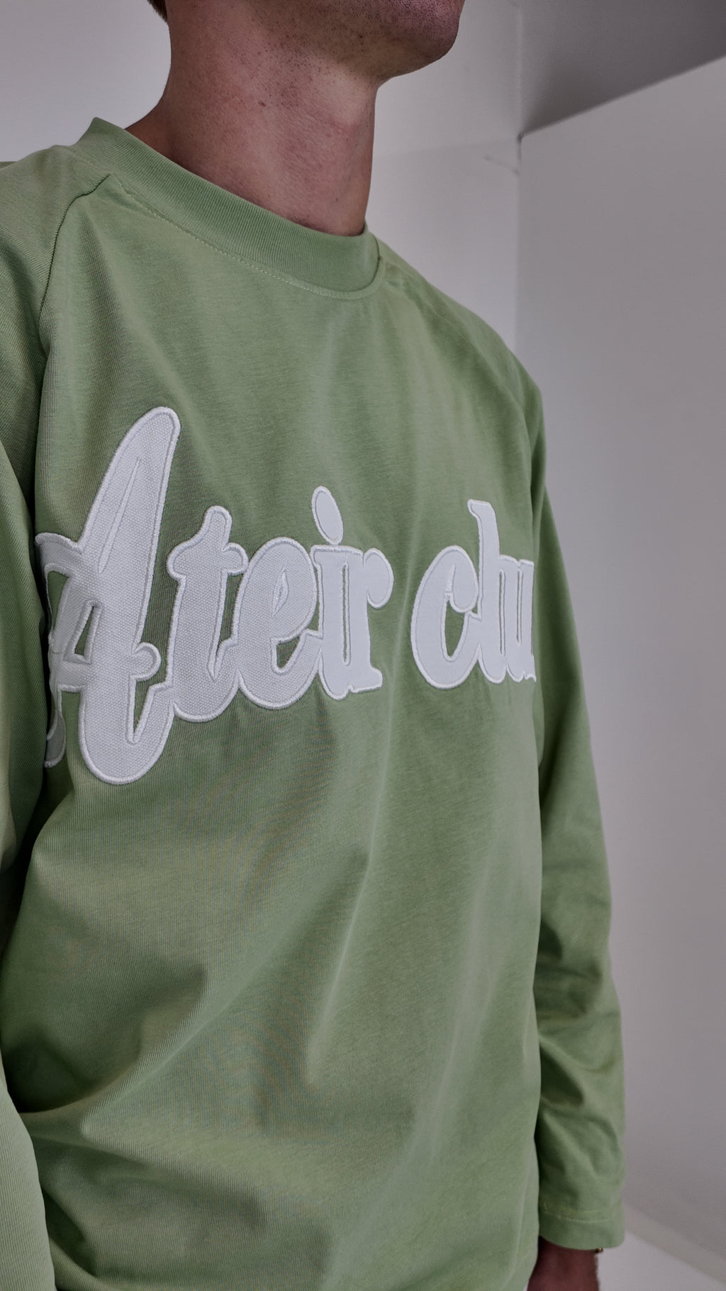 Long Sleeve Tshirt - Sage Green