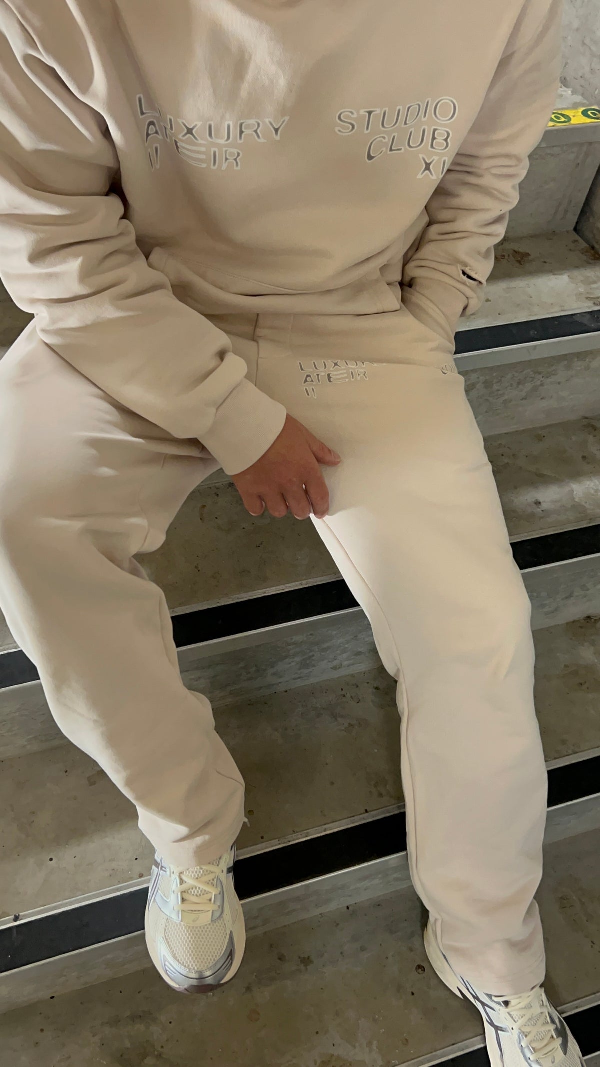 Luxury Studio Hoodie - Cream