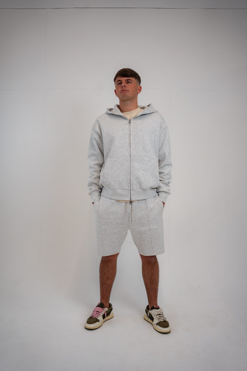 Essential Shorts - Grey Marl