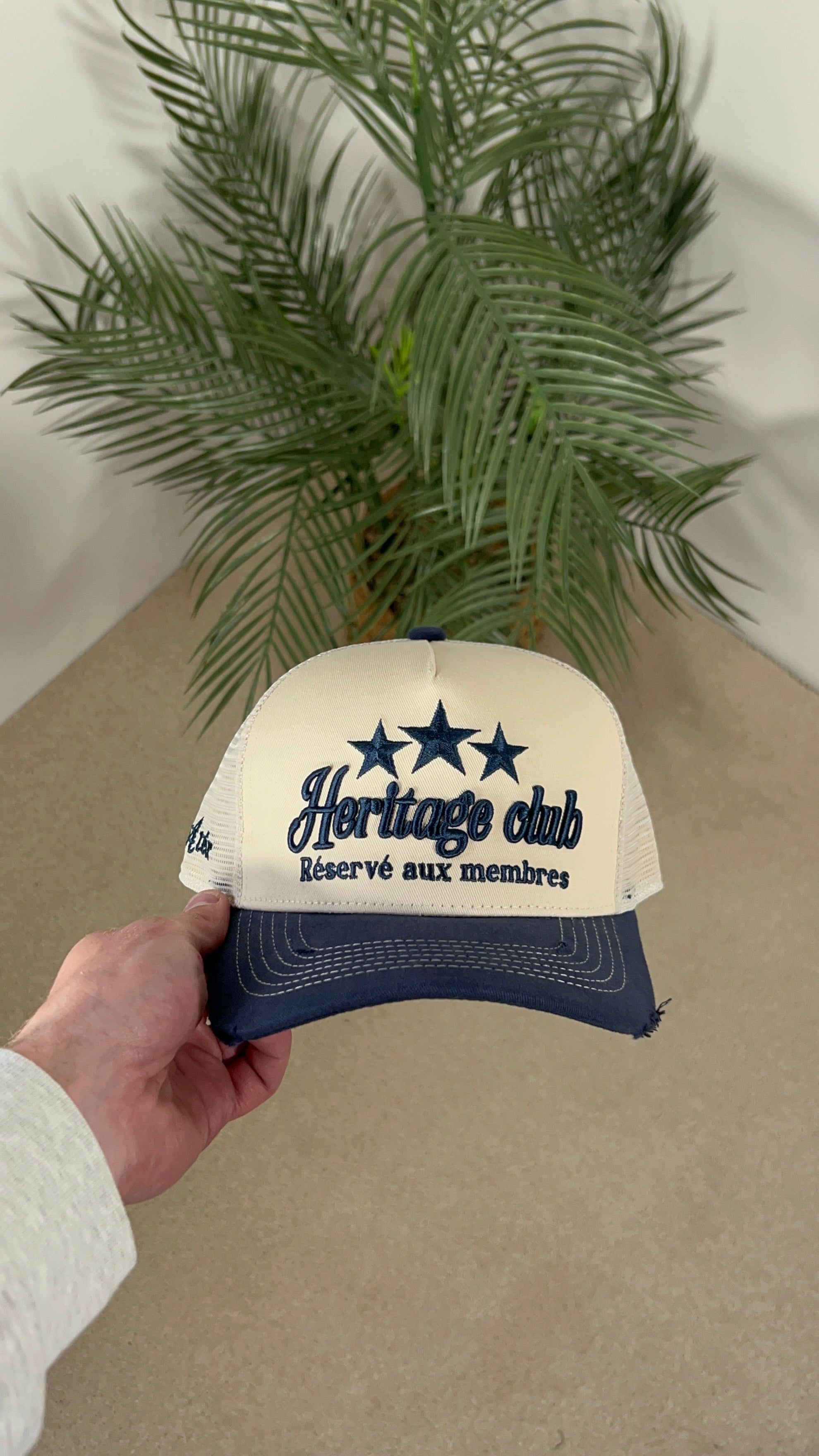 Heritage Club Cap - Navy