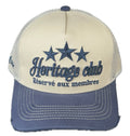 Heritage Club Cap - Navy